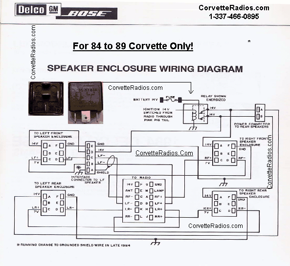 CorvetteRadios- Information On CD Radio, Delco Err Codes, Problems with